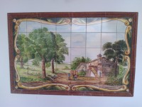 Painel em azulejos 
